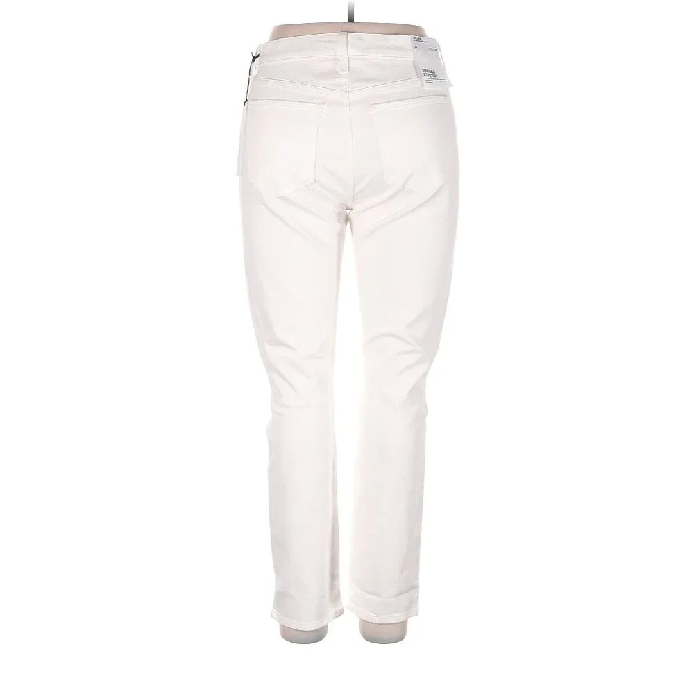 Joe's Jeans High Rise Ankle Vintage Stretch White Jeans Women Size 33 - Picture 2 of 16
